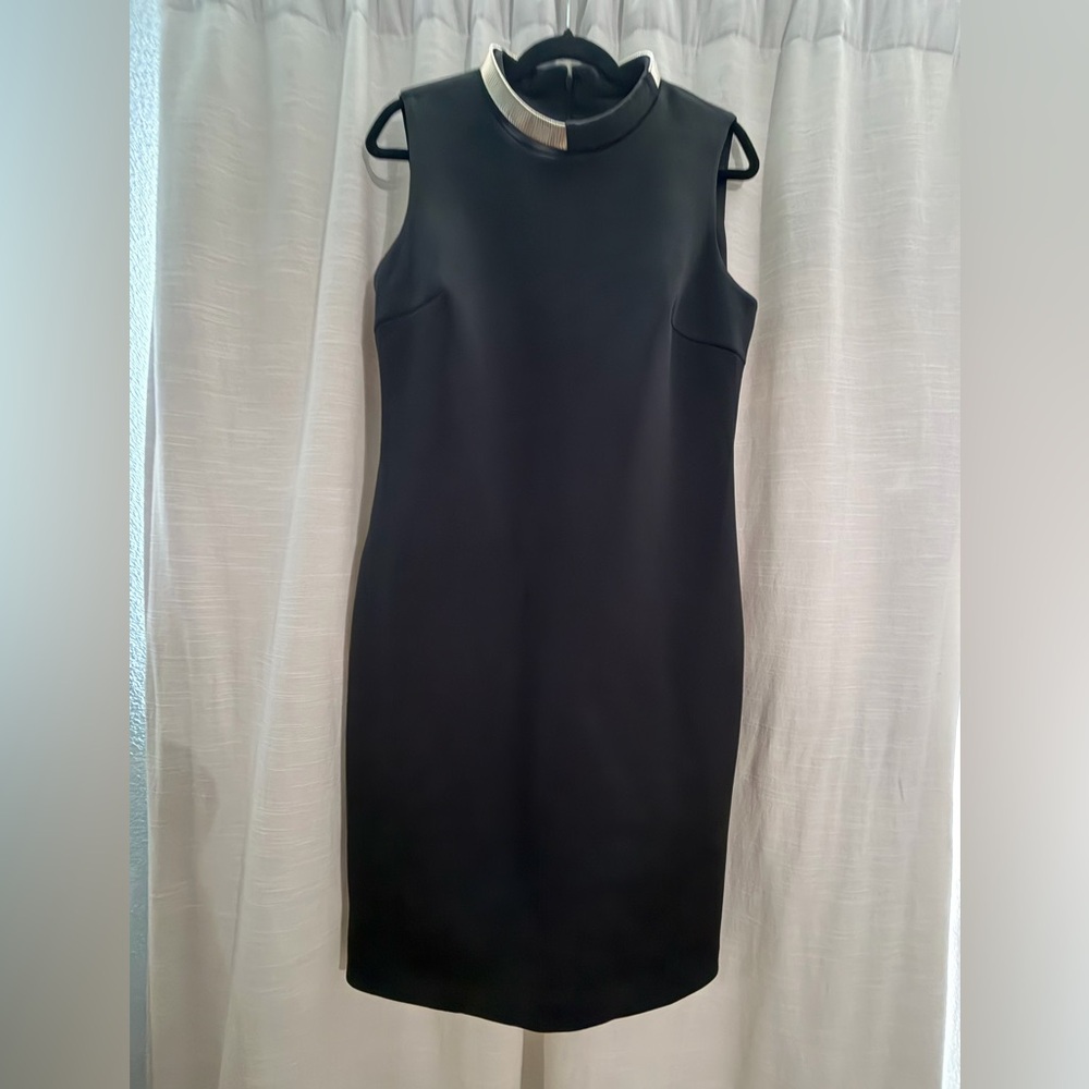 Calvin Klein Collection Black Sleeveless Dress